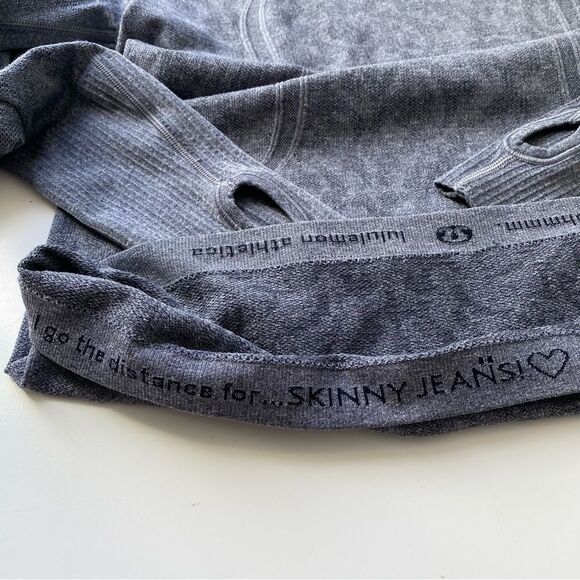 Lululemon Run Swiftly Tech Long Sleeve Lace size 6 gray - Picture 6 of 6